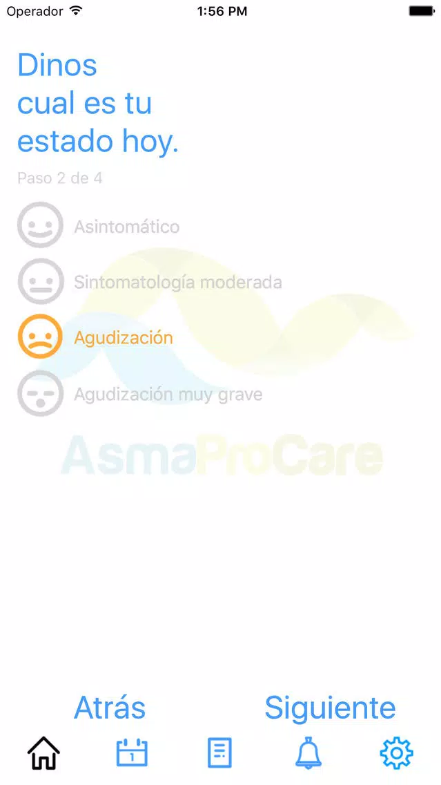 Capturas de tela do APC - BSA
