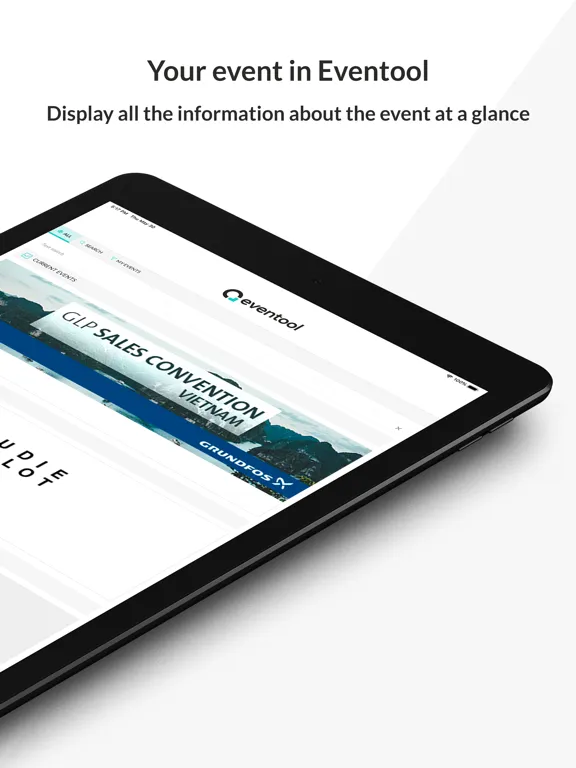 Eventool iPad 应用截图