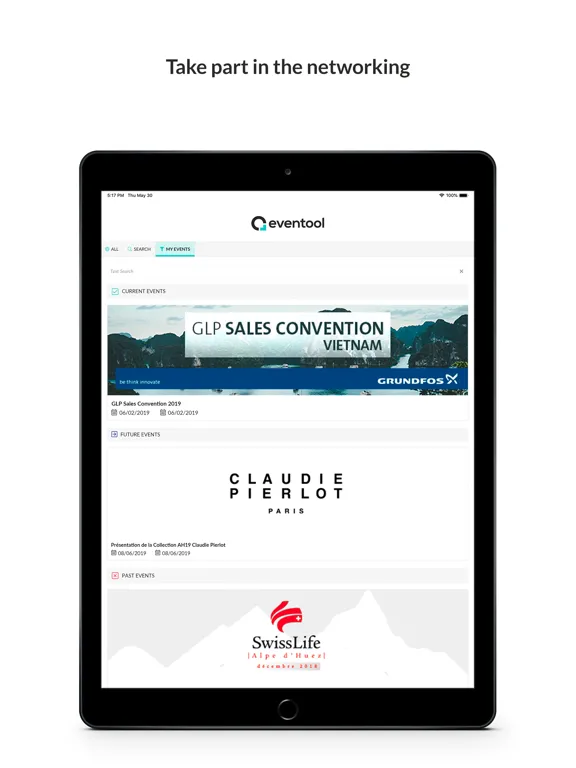 Eventool iPad 应用截图
