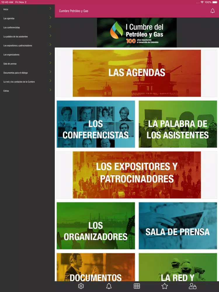 Cumbre de petroleo y gas iPad  Screenshots