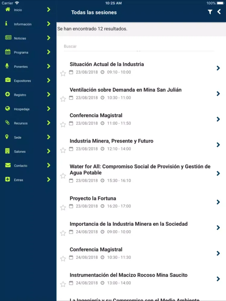 6º Congreso de Minería Durango iPad 應用截圖