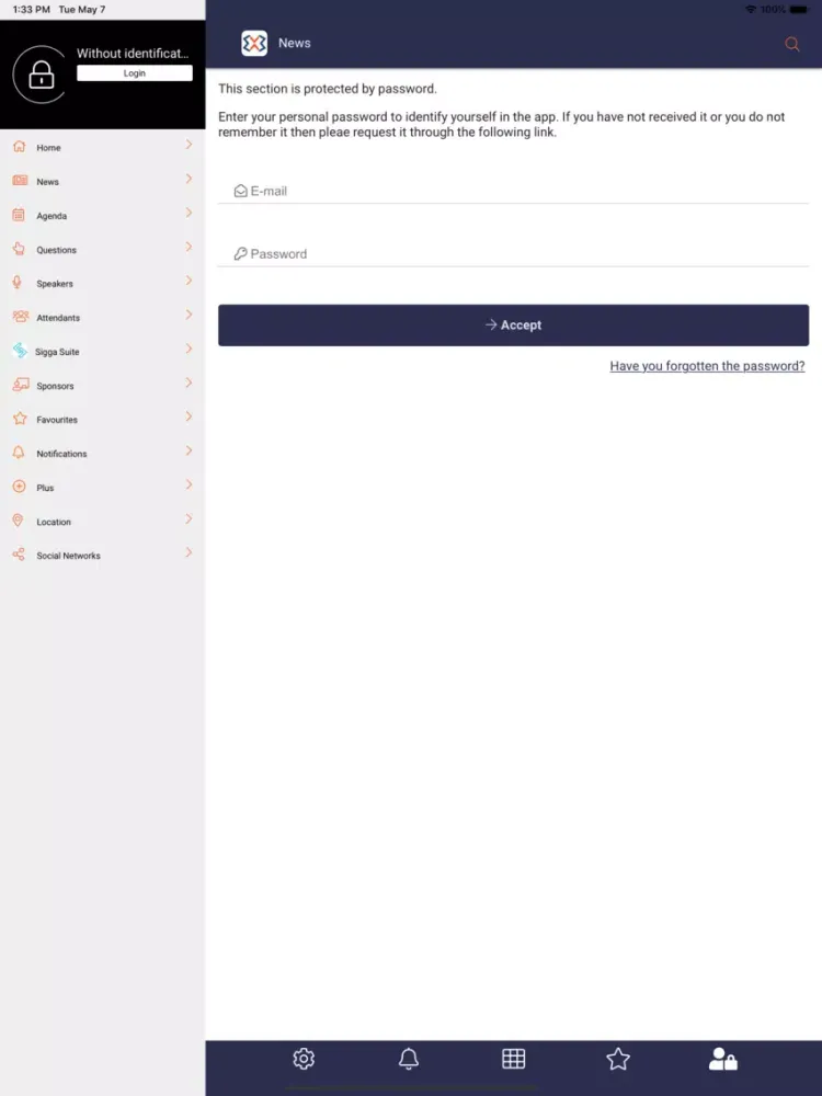 SiggaXperience 2019 iPad 应用截图