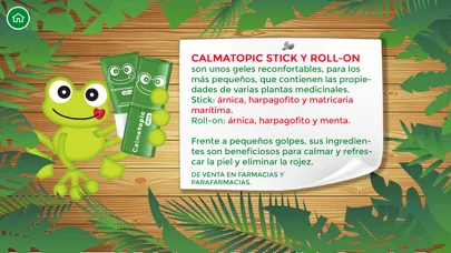 ภาพหน้าจอของ Calmatopic Stick