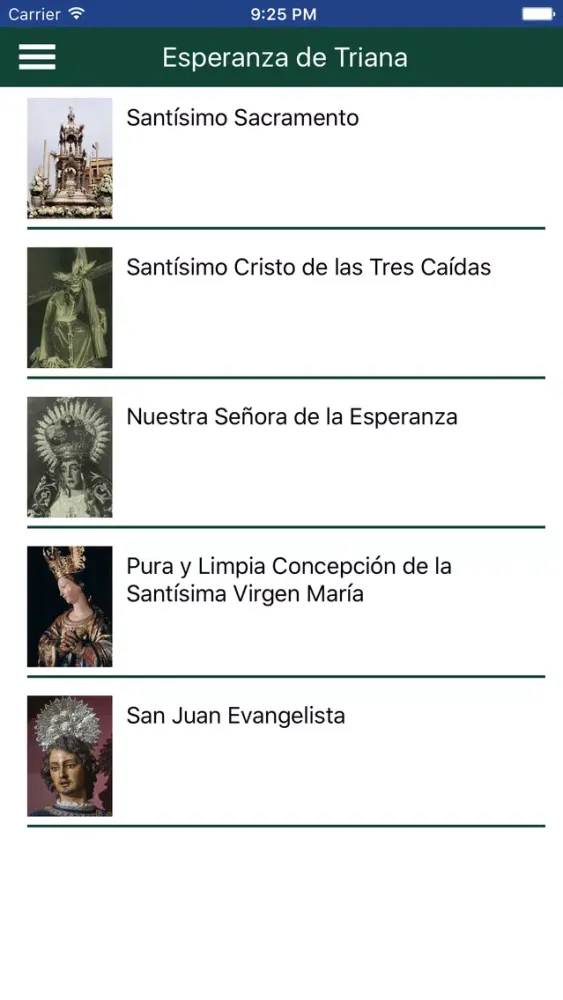 Hermandad Esperanza de Triana應用截圖
