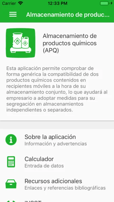 Almacén Productos Químicos سکرین شاٹس