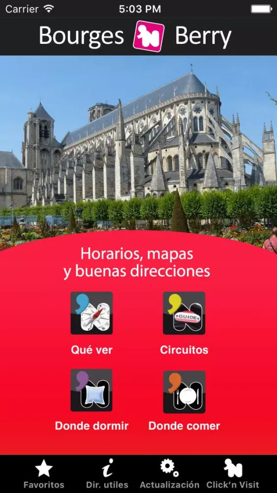 Click 'n Visit Bourges en Berry ES Ekran Görüntüleri