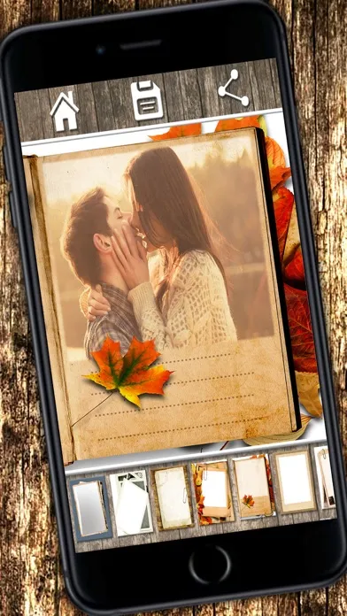 Ảnh chụp màn hình của Vintage photo frames - Photo editor for framing and create profiles