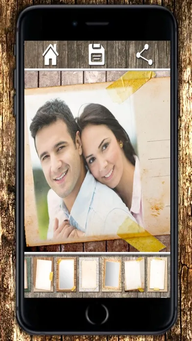 Ảnh chụp màn hình của Vintage photo frames - Photo editor for framing and create profiles