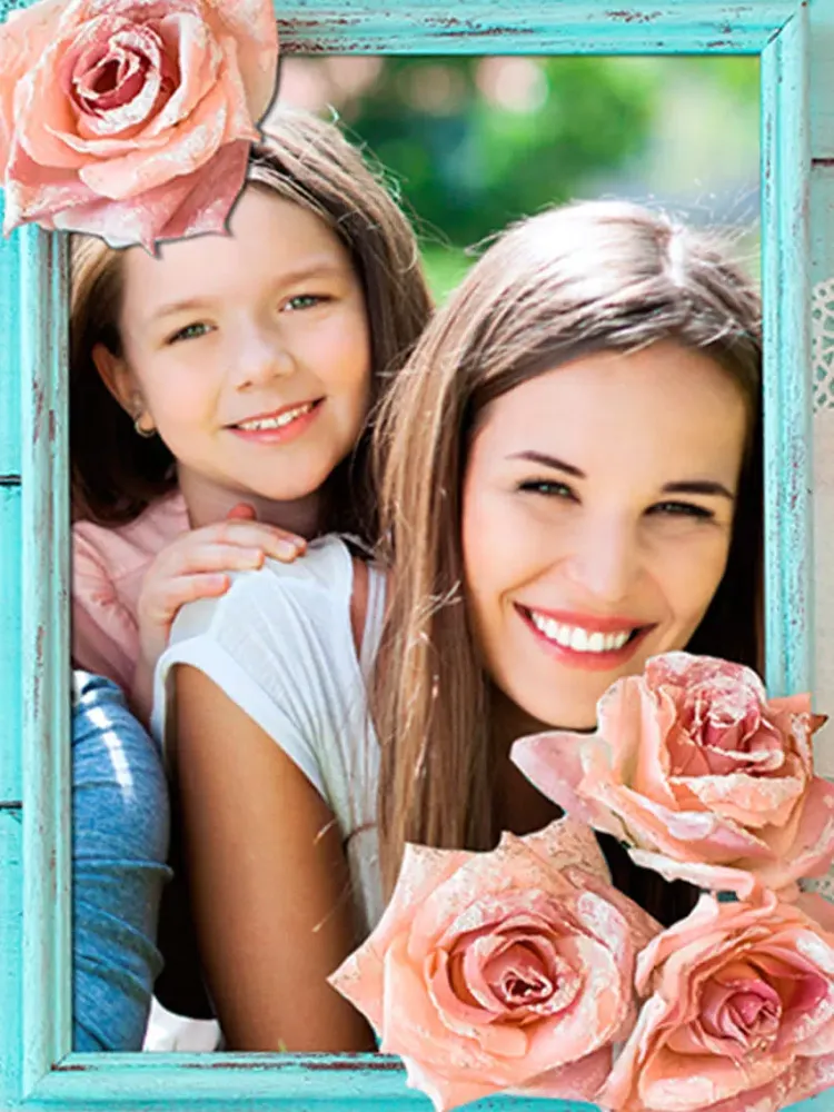 Tangkapan layar Mother’s day photo frames greeting cards - Premium iPad 
