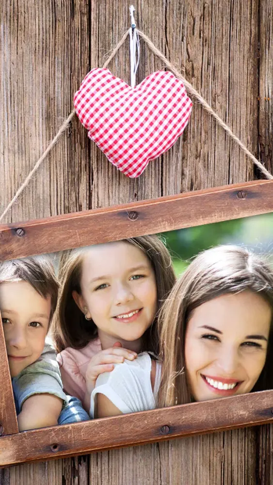 Tangkapan layar Mother’s day photo frames greeting cards - Premium