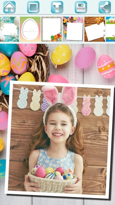Happy Easter photo frames for album – Pic editor स्क्रीनशॉट