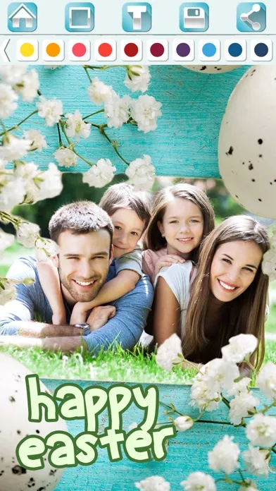 Happy Easter photo frames for album – Pic editor स्क्रीनशॉट