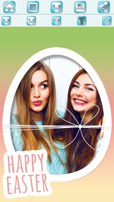 Happy Easter photo frames for album – Pic editor स्क्रीनशॉट