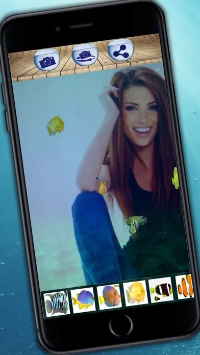 3D animated aquarium - moving fish tank and live wallpaper Screenshots