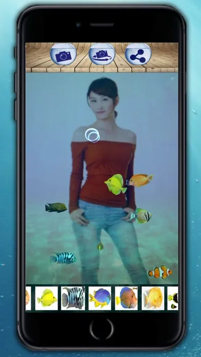 3D animated aquarium - moving fish tank and live wallpaper Screenshots