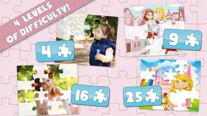 Princess Slide Magic Puzzle & Photos - Princesses Sliding Block Jigsaw Game 스크린샷