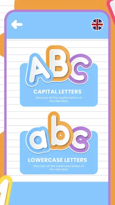 Learn the ABC Alphabet スクリーンショット