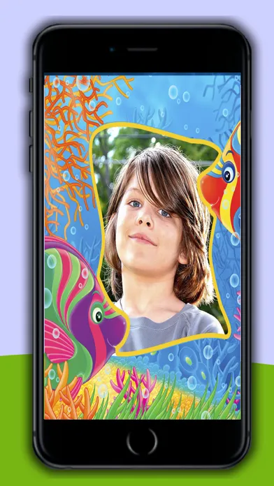 Photo frames for kids with children’s designs应用截图