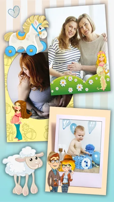 Baby photo frames for kids – Photo editor Ekran Görüntüleri