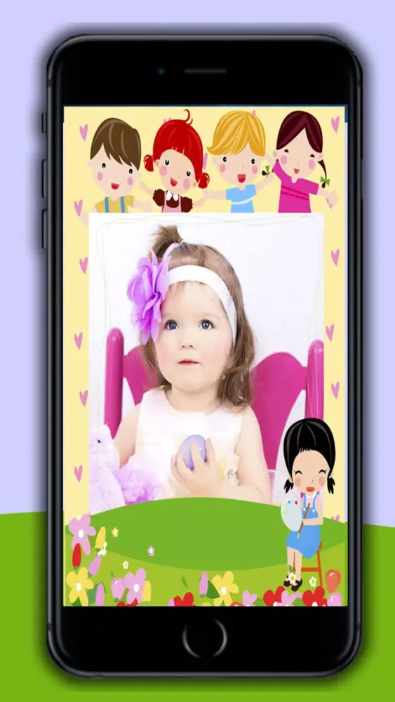 Photo frames for children with children's drawings - premium应用截图