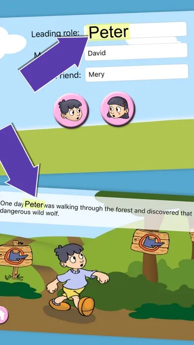 Your story with the Three Little Pigs – Interactive tales for kids应用截图