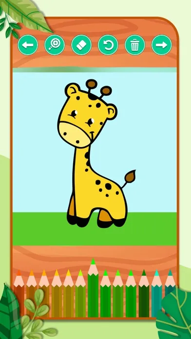 Animal Zoo Coloring Book スクリーンショット