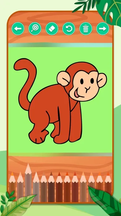 Animal Zoo Coloring Book スクリーンショット