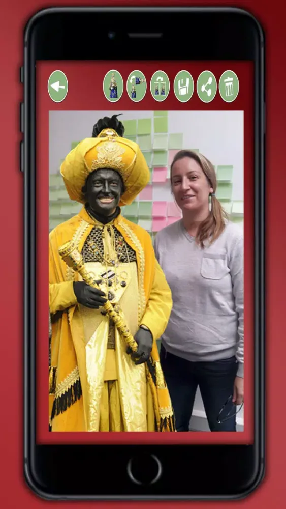 Capturas de pantalla de Your photo with the three wise men Premium