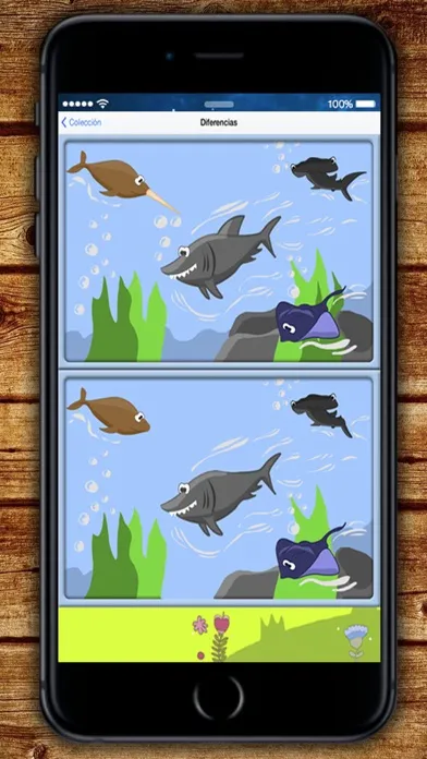 تصاویر Find the difference: learning game animals