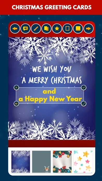 Скриншоты Christmas Greeting-Card Maker
