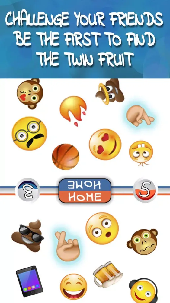 Emoji Matching Pairs Game – Find the pair and match pictures سکرین شاٹس