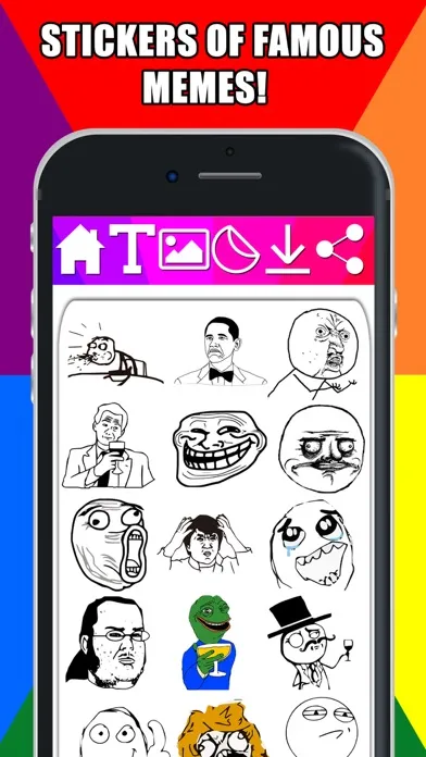Screenshot di Funny photos - meme generator