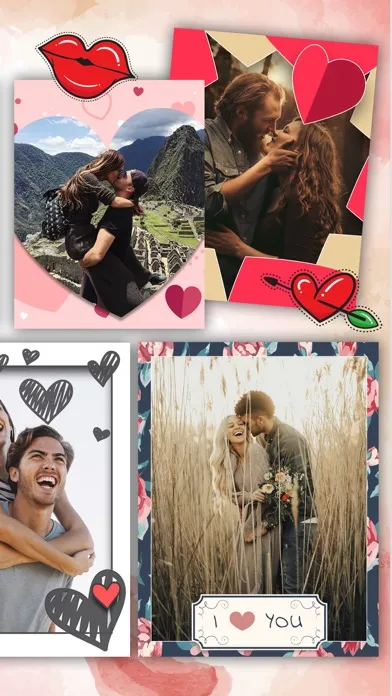 Ảnh chụp màn hình của Love frames for pictures