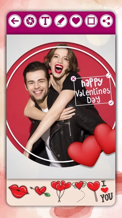 Ảnh chụp màn hình của Love frames for pictures