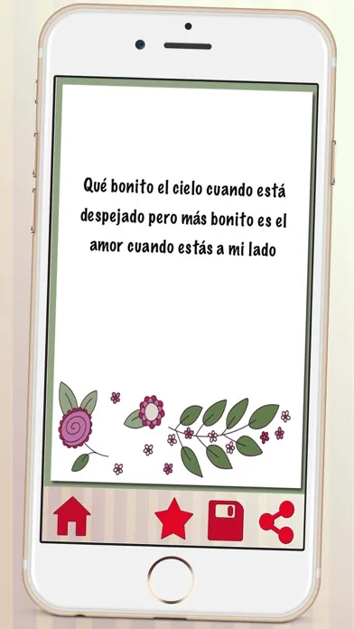 Images with words of love in Spanish应用截图