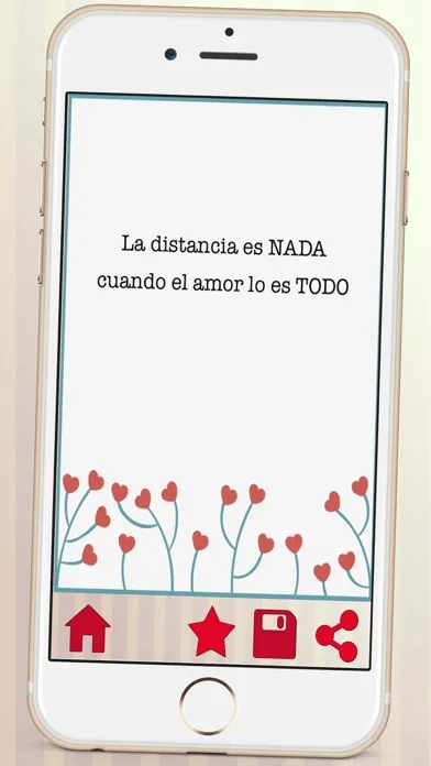 Images with words of love in Spanish应用截图