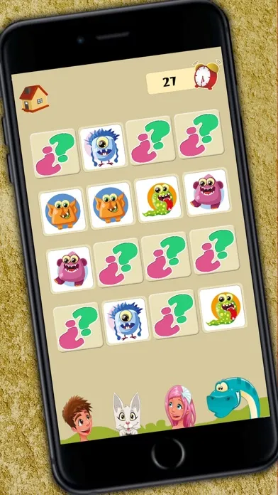 Halloween memory game: Learning game for kids سکرین شاٹس