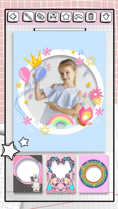 Ballerina Coloring Book Games سکرین شاٹس