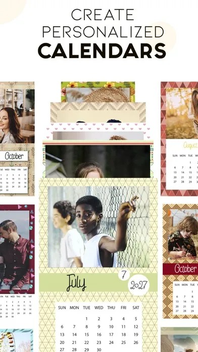 Personalized Photo Calendar Screenshots