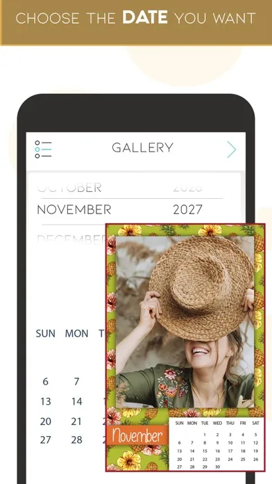 Personalized Photo Calendar Screenshots