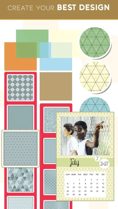 Personalized Photo Calendar Screenshots