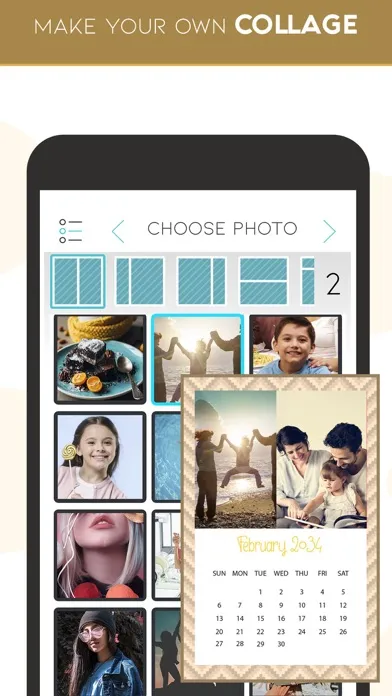 Personalized Photo Calendar Screenshots