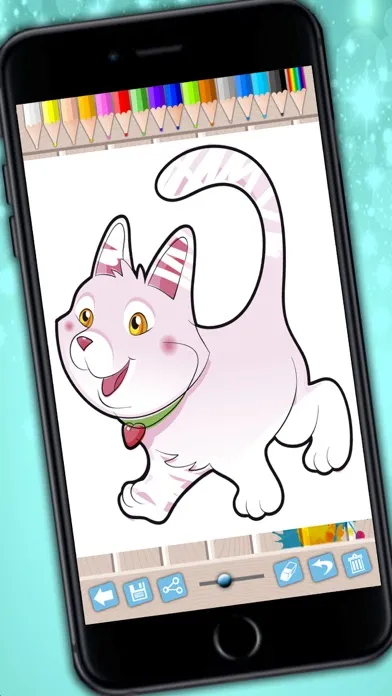 صور Cats coloring pages - drawings to paint and color kittens