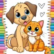 Dogs Coloring Book Collection
