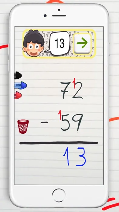 Скриншоты Subtraction – Maths learning to practice