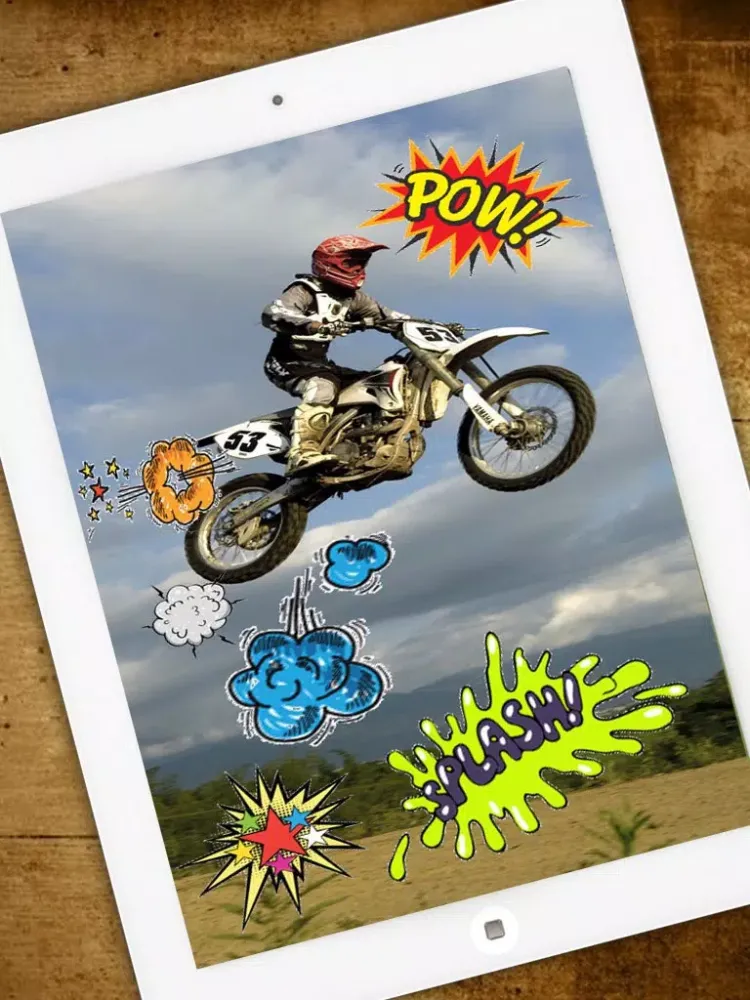 comic - photo stickers - Funny stickers - Premium iPad  سکرین شاٹس