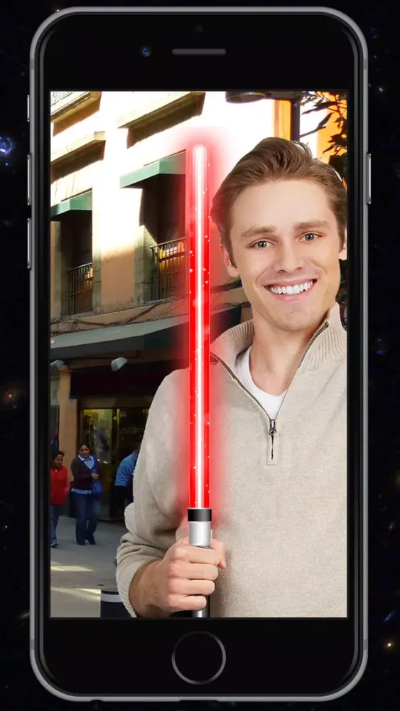 Lightsaber of galaxies - Simulator of laser swords Screenshots