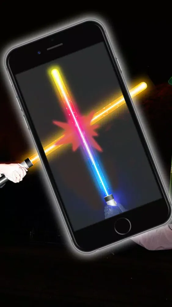 Lightsaber of galaxies - Simulator of laser swords Screenshots