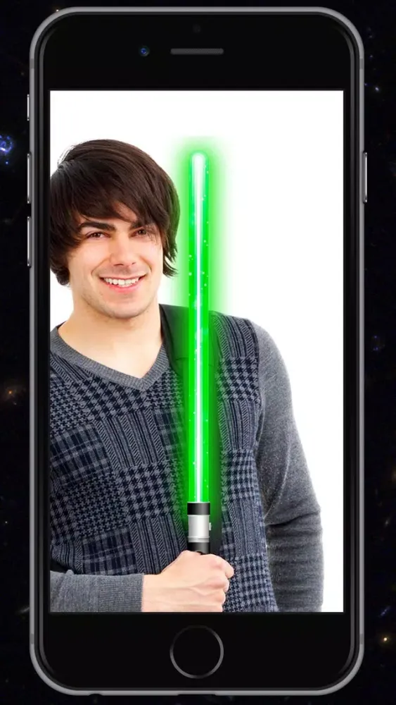 Lightsaber of galaxies - Simulator of laser swords Screenshots