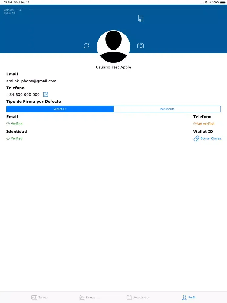 صور TCV Wallet ID iPad 